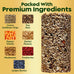 4 inch x 7.75 inch Flockin' Bugs Nuts and Berries Bird Seed Cylinders with Hole for Blue Birds and Woodpeckers
