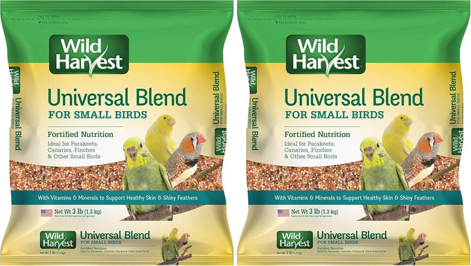 Wild Harvest Universal Blend for medium and large birds 10 pounds fortified nutrition cockatiels parrots hookbills