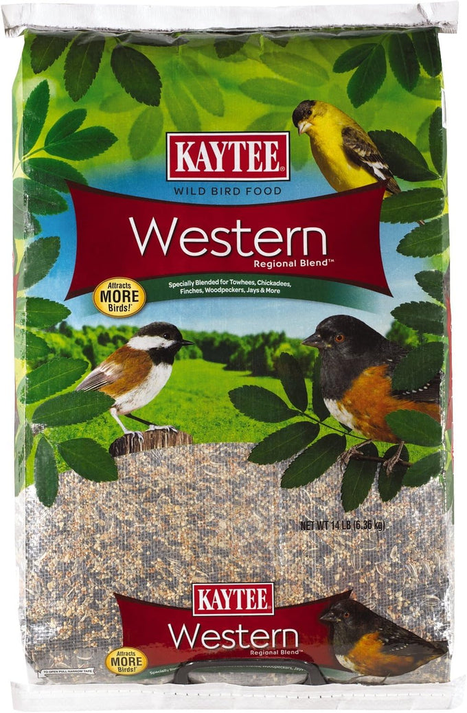 kaytee northeast regional wild bird blend, 7-pound bag, 3-to-1 preferred by songbirds nationwide
