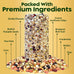 Woodpecker bird seed cylinders with hole – premium woodpecker food blend, USA made, 4" x 7.75"