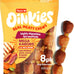 Hartz Oinkies Hearty Kabob Dog Treats with 100% Real Chicken Duck Sweet Potato Carrot Rawhide-Free Natural Dog Chews 18 Count