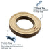 Tall Tails 7" Natural Leather Fetch Toy for Medium and Large Dogs