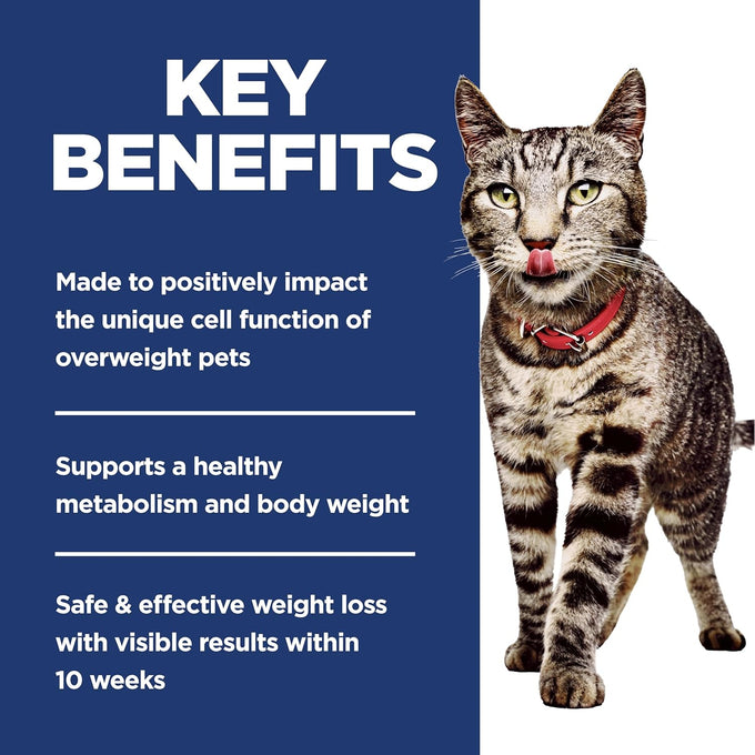 Hills Science Diet Adult Perfect Weight Dry Cat Food, Chicken, 3Lb Bag, Made In USA