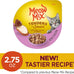 Meow Mix Tenders in Sauce Wet Cat Food, Turkey & Giblets, 2.75 oz Cups, Pack of 12