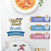 Purina Fancy Feast lickable wet cat food broth complement classics collection variety pack, 1.4 oz pouches, 12 count