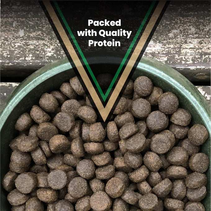 VICTOR Super Premium Dog Food – Performance Dry Dog Food from Beef, Chicken and Pork Meal – 26% Protein for Active Adult Dogs – Includes Glucosamine and Chondroitin for Hip and Joint Health, 40lbs