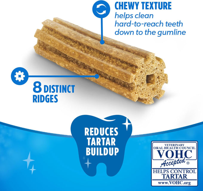 Purina DentaLife Daily Oral Care Dog Dental Chews for Small Breed Dogs, 90 count, Chicken Flavor, 20-40 lbs.