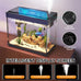 Vehipa 2.4 Gallon Fish Aquarium Starter Kit with Smart Humidifier and Temperature Display