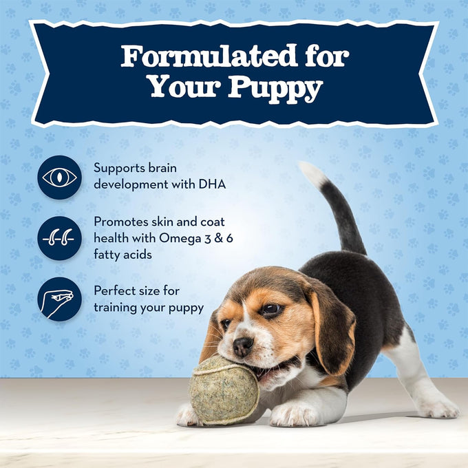 Blue Buffalo Baby Blue Training Treats Natural Puppy Soft Dog Treats Savory Chicken 4-oz Bag