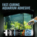 Selsil aquarium silicone sealant, transparent 10.14 fl oz, high elasticity, safe for fish, solvent-free, ozone-resistant, 1 pack