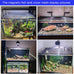 Magnetic aquarium cover mesh for curved fish tanks up to 13.12 feet long, fish-safe and adjustable