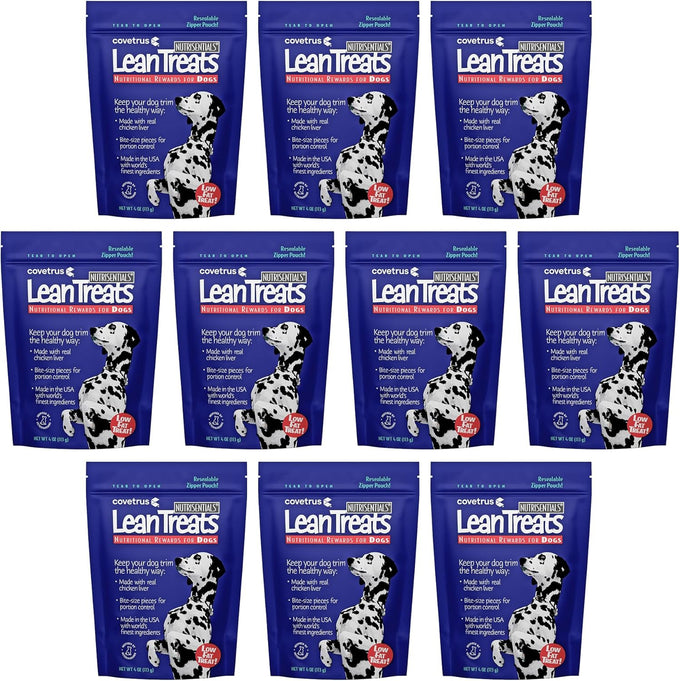 Covetrus Nutrisential Lean Treats for Small, Medium, and Large Dogs, Soft Chicken Flavor, 10 Pack, 4oz