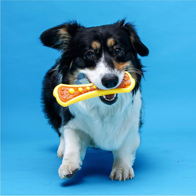 Hartz Chew 'n Clean Dental Duo Dog Treat & Chew Toy - Large, 3 Pack, Color Varies