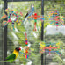 LifeIdeas 5PCS colorful bird toys for small to medium parrots, conures, cockatiels, and budgies