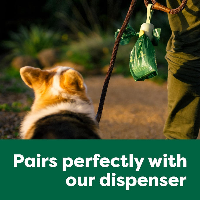 Extra Thick Lavender Scented Earth Rated Poop Bags, Leak Proof, 270 Bags for Dog Walking Essentials