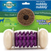 PetSafe Busy Buddy Bristle Bone Dog Chew Toy, Purple, Medium for Hard Chewers, Durable, Interactive, Teeth Cleaning