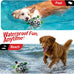 QDAN 6 Inch Dog Soccer Ball with Straps, Durable Balls for Small to Medium Pet, Puppy Outdoor Toy