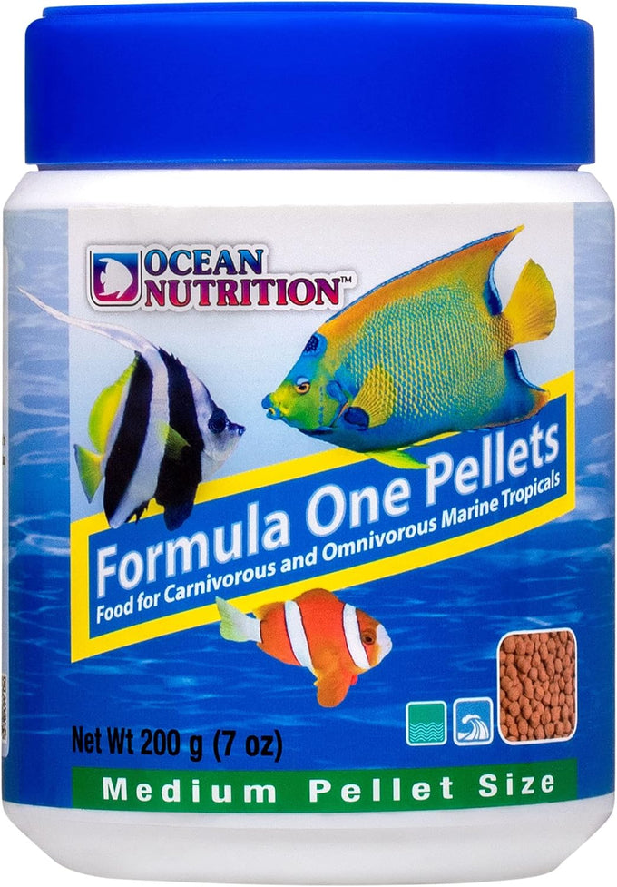 Ocean Nutrition Formula One Pellets, 3.5-Ounces (100 Grams) Jar, Small Pellet Size, Tropical Fish Food