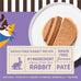 Merrick grain free rabbit pate cat food 3 oz cans, pack of 24, wet cat food for strong muscles and overall health