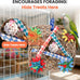 Cockatiel Extra Large Natural Seagrass Shredding Mat for Parakeets Budgies Conures Lovebirds Parrot Enrichment Activity Center