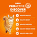 iams proactive health dry cat food with chicken, 22lb bag, whole-body health for adults