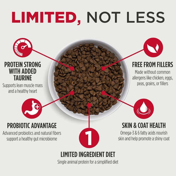 Nulo FreeStyle Limited Ingredient Dry Dog Food - High Protein Salmon Recipe, Natural Grain Free Dog Food for Puppies & Adults, Small, Medium and Large Breed Kibble, 5.5lb Bag