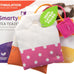 SmartyKat (2 Count Tea Teazers Catnip Cat Toys - Pink/Orange, 6.88" x 2.5" x 0.25")