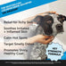 pet honesty chlorhexidine cat & dog shampoos with chlorhexidine for seasonal itch relief allergies & skin problems 16oz