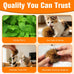 soft faux rabbit fur catnip cat toys balls for indoor cats, washable fun interactive bonding