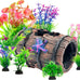 cousduobe starfish barrel aquarium plants betta fish tank decorations 1pc 8pcs 2.8in 4in