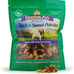 Duck jerky dog treats with only 3 natural ingredients, no fillers, 2.5 pound bag, grain-free and low-fat