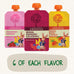 Peter Rabbit Organics 100% USDA Certified Organic 4 oz. Squeezable Snack Pouches Variety Pack of 18