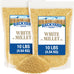CountryMax White Millet Bird Seed - 8 lb USA Grown Premium Finch Food for Wild Birds