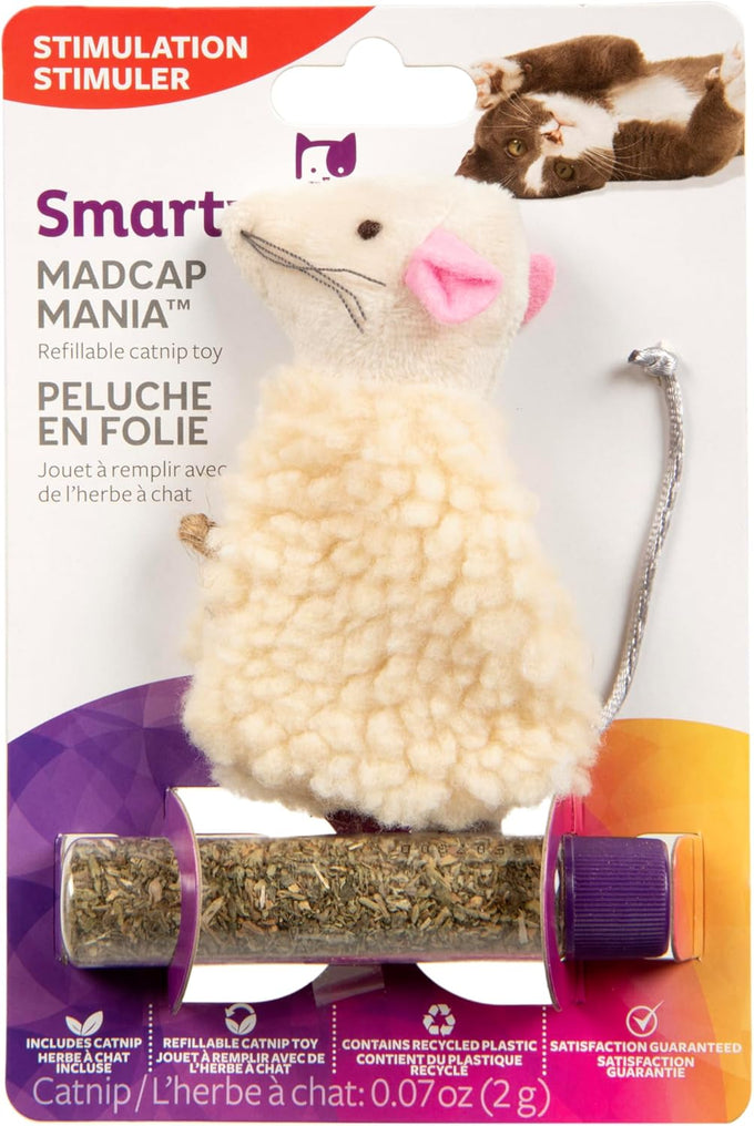 SmartyKat 15-Pack Skitter Critters Catnip Mice Plush Cat Toy Value Set with Potent Catnip