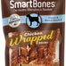 SmartBones Rawhide-Free Chicken-Wrapped Sticks, Mini Sticks with Chicken and Peanut Butter, 7 Ounce