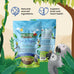 Bird Street Bistro parrot food with natural grains, legumes, and non-gmo fruits for parakeets and cockatiels