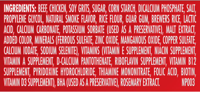 Milk-Bone Soft & Chewy Dog Treats, Made with Real Beef & Filet Mignon, 25 Ounce Canister for Dogs of All Ages