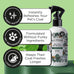 poo-pourri furrest fresh dog deodorizing spray, 8 fl oz, paraben & sulfate-free, fir, amber, & cedarwood scent