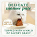 fancy feast gems pate cat food mousse with chicken and savory gravy 4 oz boxes