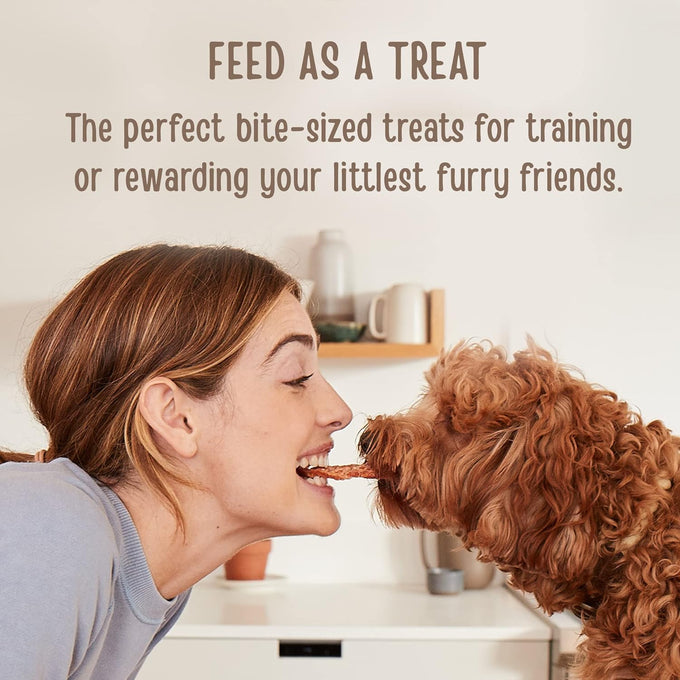 Full Moon Essential Beef Savory Bites All Natural Dog Treats, 14 Ounce, Human Grade, No Fillers, Made in the USA