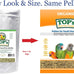 TOP's USDA Organic Certified Small Hookbill Bird Pellets for Small Birds Non-GMO 1lb