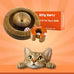 Kitty Kurlz 3-in-1 Cat Toy & Scratcher, Collapsible Ball Track with Bell, Reversible Cardboard Lounge for Indoor Cats