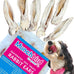 Munchbird Dehydrated Rabbit Ears 100g for Dogs, Natural Fiber, Rawhide Free, European Rabbit Association, France