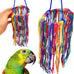 Bonka Bird Toys 51214 Small Aglet Heaven Cotton Shoelace Toy for Parakeets Cockatiels Quakers Pionus Bird Enrichment