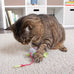 SmartyKat multi color 3 count bouncy mouse dangler plush cat toys interactive play stimulation