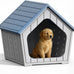 drato dog house indoor outdoor durable resin material houses for small dogs weatherproof cozy shelter