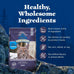blue buffalo wilderness natural adult dry chicken cat food 12 lb bag high protein grain free diet