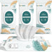 unscented-dog-and-cat-wipes-hypoallergenic-pH-balanced-all-natural-plant-fiber-4x50-packs