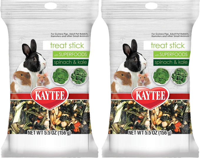 Kaytee small animal strawberry and flax seed treats, 5.5 oz, for rabbits and guinea pigs