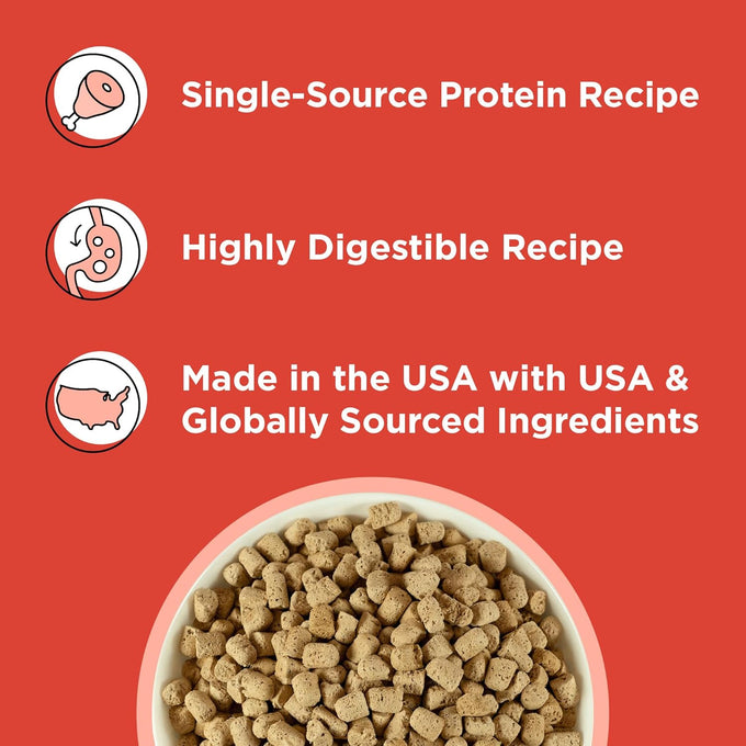 bixbi rawbble freeze-dried beef cat food 97% meat and organs no fillers pantry-friendly usa made in small batches